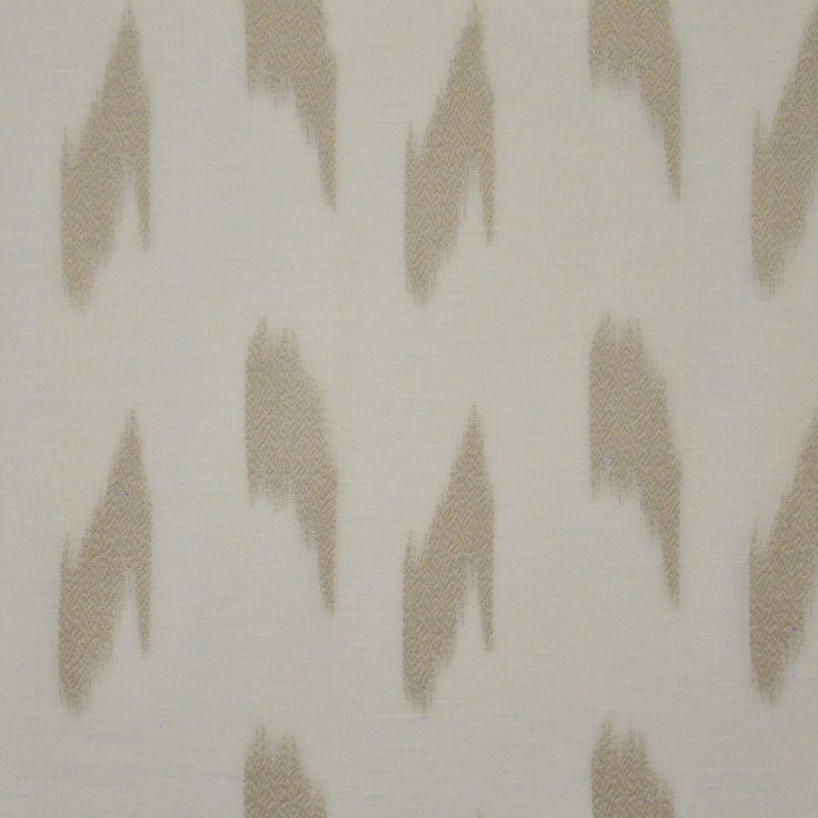 Yumi # 546 Dune by Maxwell Designer Fabric Sheer Craft 100% POLYESTER TURKEY V-7.5" H-6.3" 118" - Swanky Fabrics -