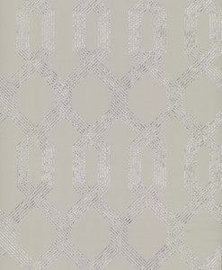 York Wallcoverings Wallpaper Viva Lounge Silver Metallic