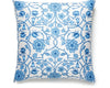 Ornamental Gate Pillow 22 X 22 - Sky YDSDDK57360002 by Scalamandre Designer Pillow