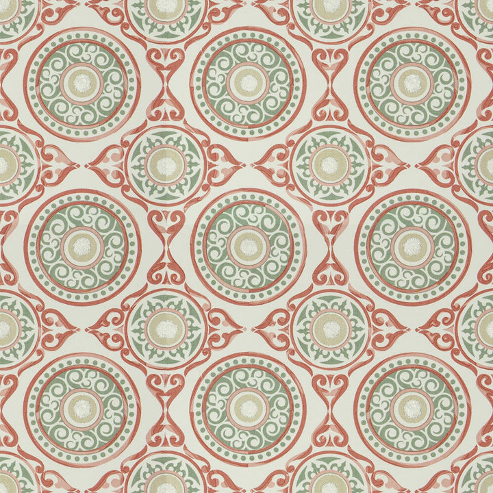 Yield 1 Coral by Stout Designer Fabric RAINBOW LIBRARY BERRY/CINNABAR 100%COT %VEMB INDIA WYZENBEEK 30 000 DOUBLE RUB WEAR TEST (HEAVY DUTY) Horizontal: 18 and Vertical: 17.75 51 in - Swanky Fabrics -