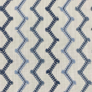 Magnolia Fabric Zag Bluesy