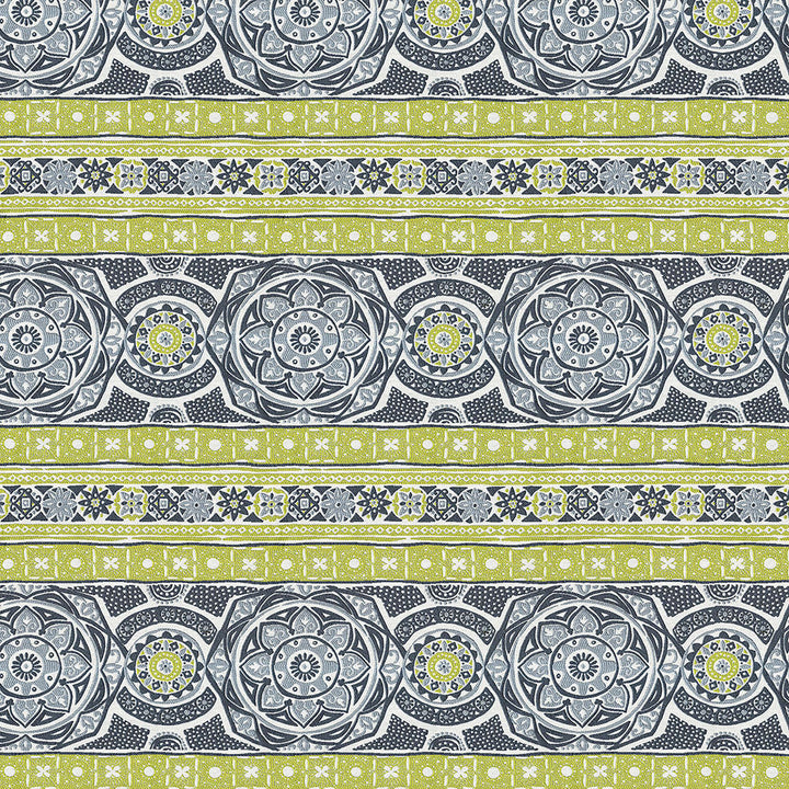 Range 34 Patina by ABBEYSHEA Designer Fabric 100% Polyester China 100,000 Double Rubs (Wyzenbeek) </p><p>Repeat: Horizontal: 24.0" (60.9 cm) Up the Roll and Vertical: 13.5" (34.2 cm) Across the Roll 55" (140 cm) - Swanky Fabrics -