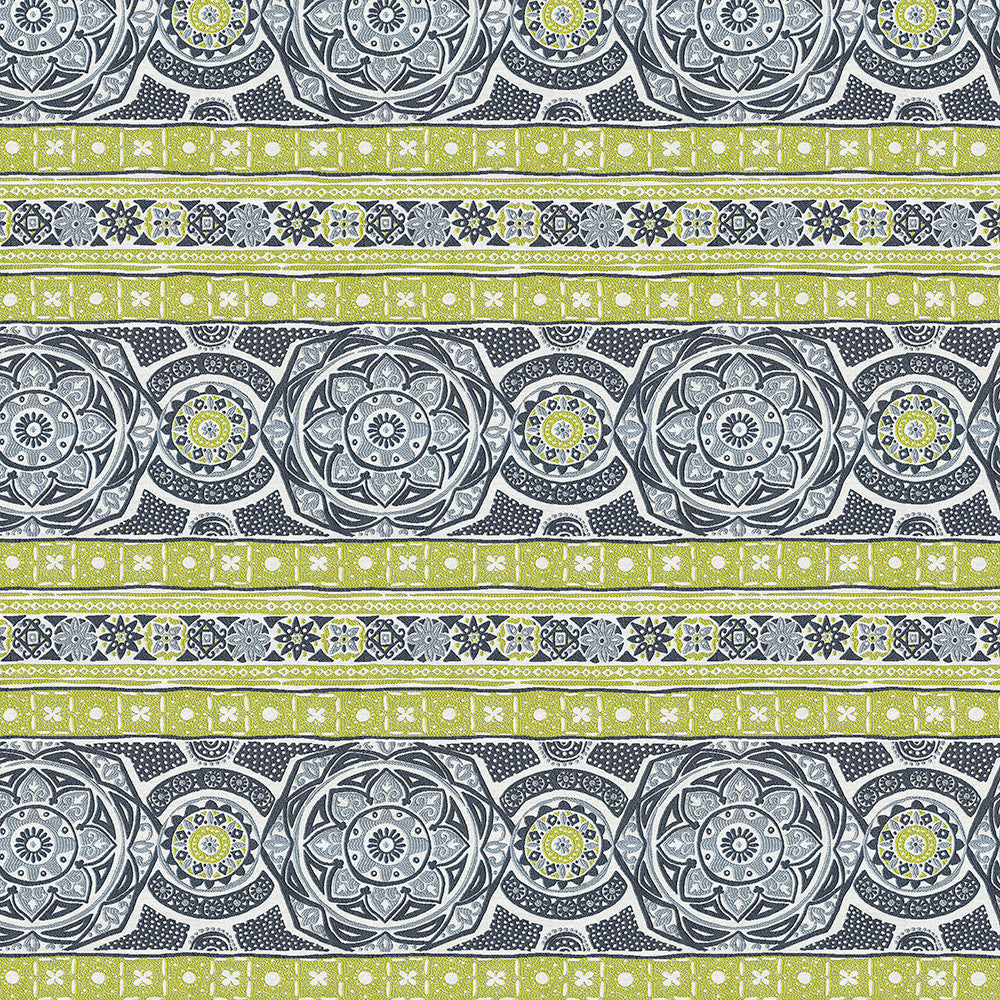 Range 34 Patina by ABBEYSHEA Designer Fabric N/A 100% Polyester China </p><p>Repeat: Horizontal: 5.9" (15.0 cm) Across the Roll and Vertical: 37.8" (96.0 cm) Up the Roll 59" (149 cm) - Swanky Fabrics -