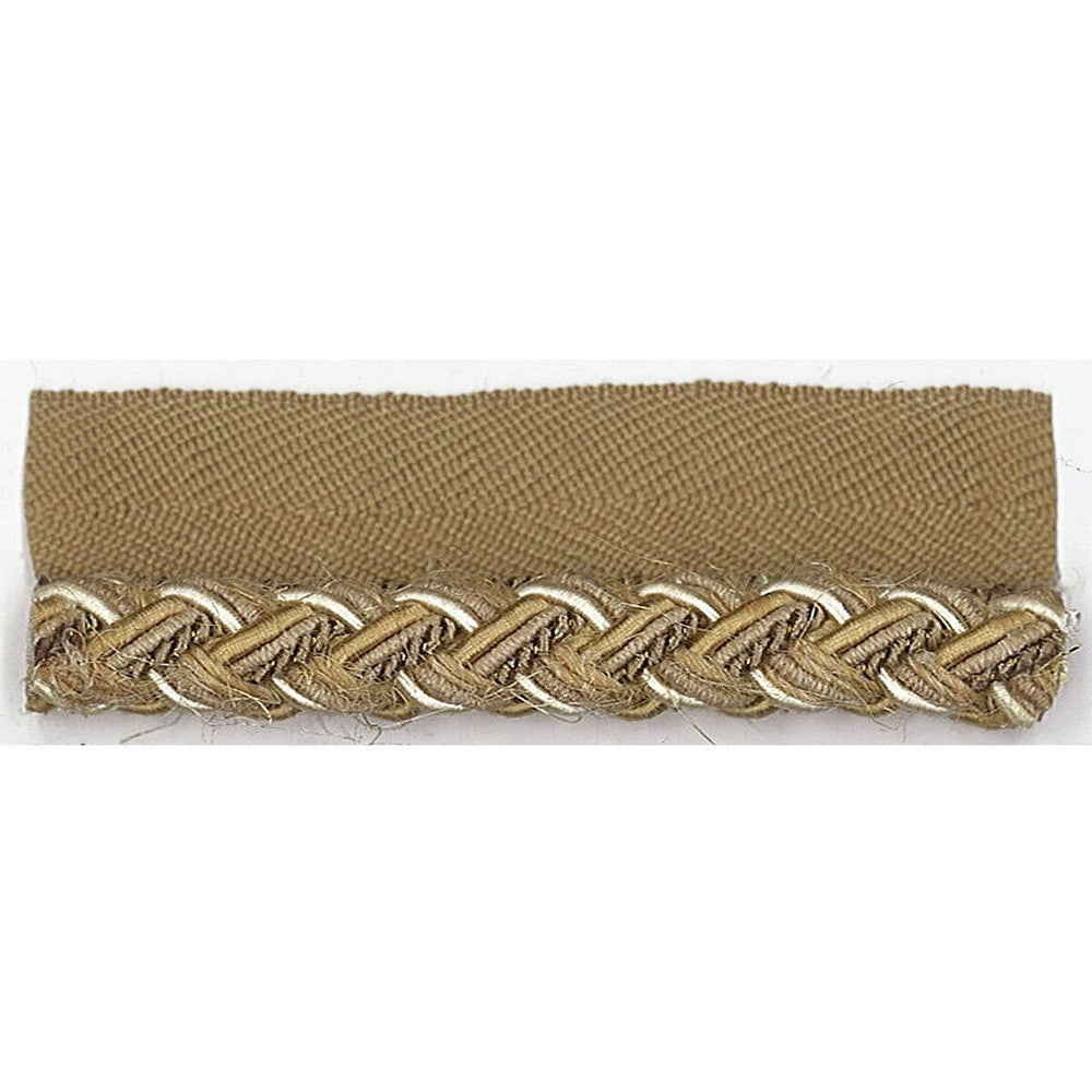 Zelda 1 Jute by Stout Designer Trim JUST CORDS 57%COT 16%SVI 26%JUT 1%MTL CHINA </p><p>Repeat: 0 0.38 in - Swanky Fabrics -