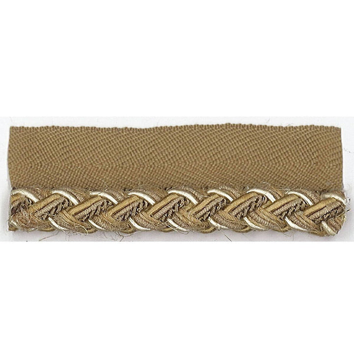 Zelda 1 Jute by Stout Designer Trim JUST CORDS 57%COT 16%SVI 26%JUT 1%MTL CHINA </p><p>Repeat: 0 0.38 in - Swanky Fabrics -