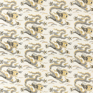Kravet Fabric Zen Dragon Gold