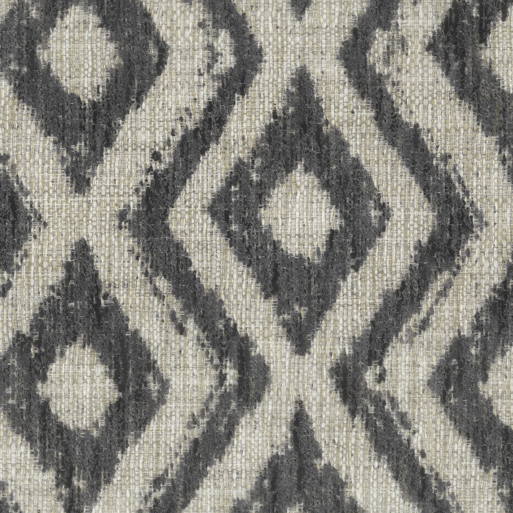 Zimmer 2 Slate by Stout Designer Fabric LIVING IS EASY SMOKE/COAL 64%POL 36%SVI INDIA PERFORMANCE RATED FABRIC FLAME RETARDANT-U.F.A.C. CLASS 1 CATB 117-2013 WYZENBEEK 35 000 DOUBLE RUB WEAR TEST (HEAVY DUTY) Horizontal: 8.75 and Vertical: 14 54 in - Swanky Fabrics -