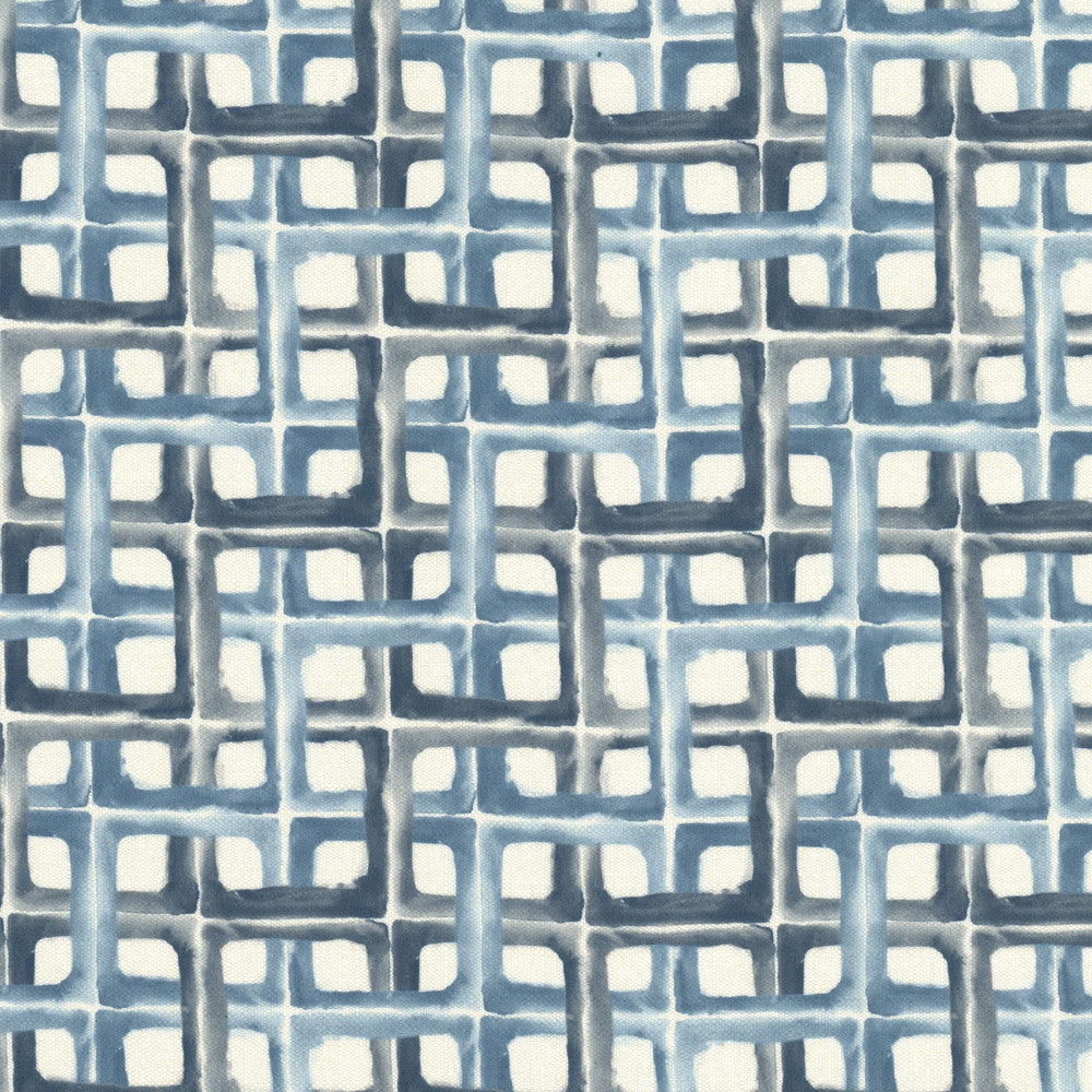 Zucarri 1 Copen by Stout Fabric Stout Fabric Zucarri 1 CopenFabric COMFORTABLE LIVING MOONSTONE/NAVY 100%POL TURKEY </p><p>Repeat: H: 6.875, V: 6.625 55 in - Fabric Carolina -