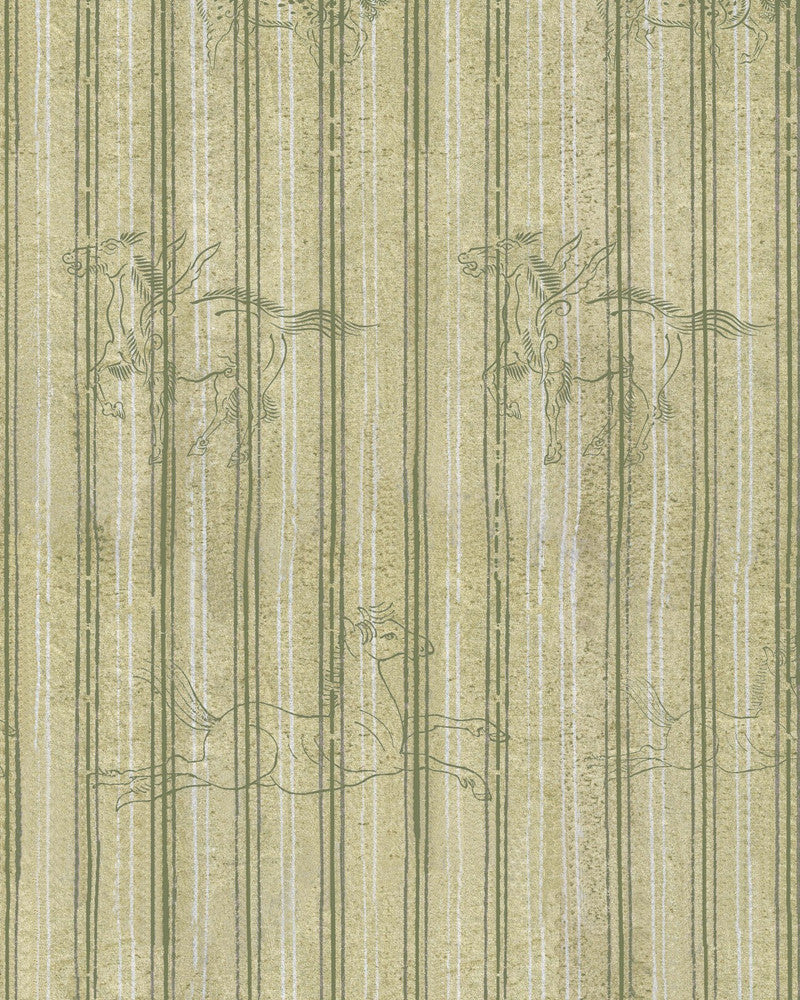 A Fable Alabaster Wallpaper by Mind the Gap Designer Wallpaper TRANSYLVANIAN ROOTS Satin Matte Made in Europe Paste the wall 1 roll x 20.5 x 10.9 yards - Swanky Fabrics -