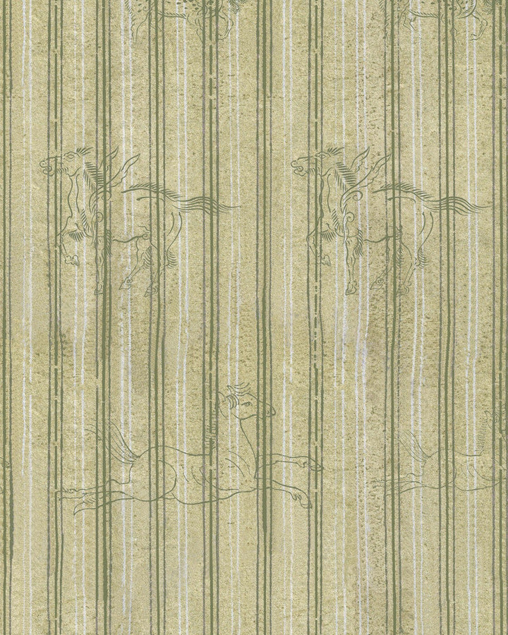 A Fable Alabaster Wallpaper by Mind the Gap Designer Wallpaper TRANSYLVANIAN ROOTS Satin Matte Made in Europe Paste the wall 1 roll x 20.5 x 10.9 yards - Swanky Fabrics -