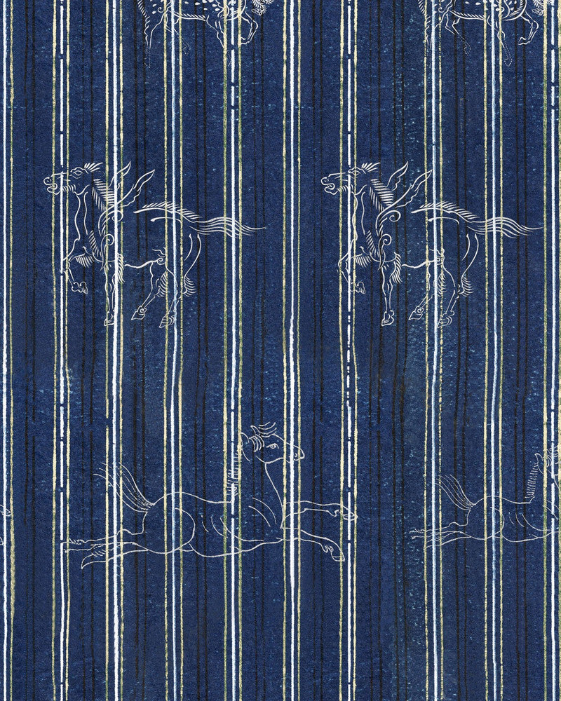 Mind The Gap Wallpaper A FABLE Indigo Wallpaper (WP30003) | WP30003 | TRANSYLVANIAN ROOTS | 1 roll x 20.5 x 393.7 in | 0.52m / 20.5in | 10m / 393.7in | 5.20mp | 70cm / 27.6in | Black, Indigo, White | Satin Matte | Paste the wall | 1-roll in a box | Fabric Carolina | https://www.fabriccarolina.com/