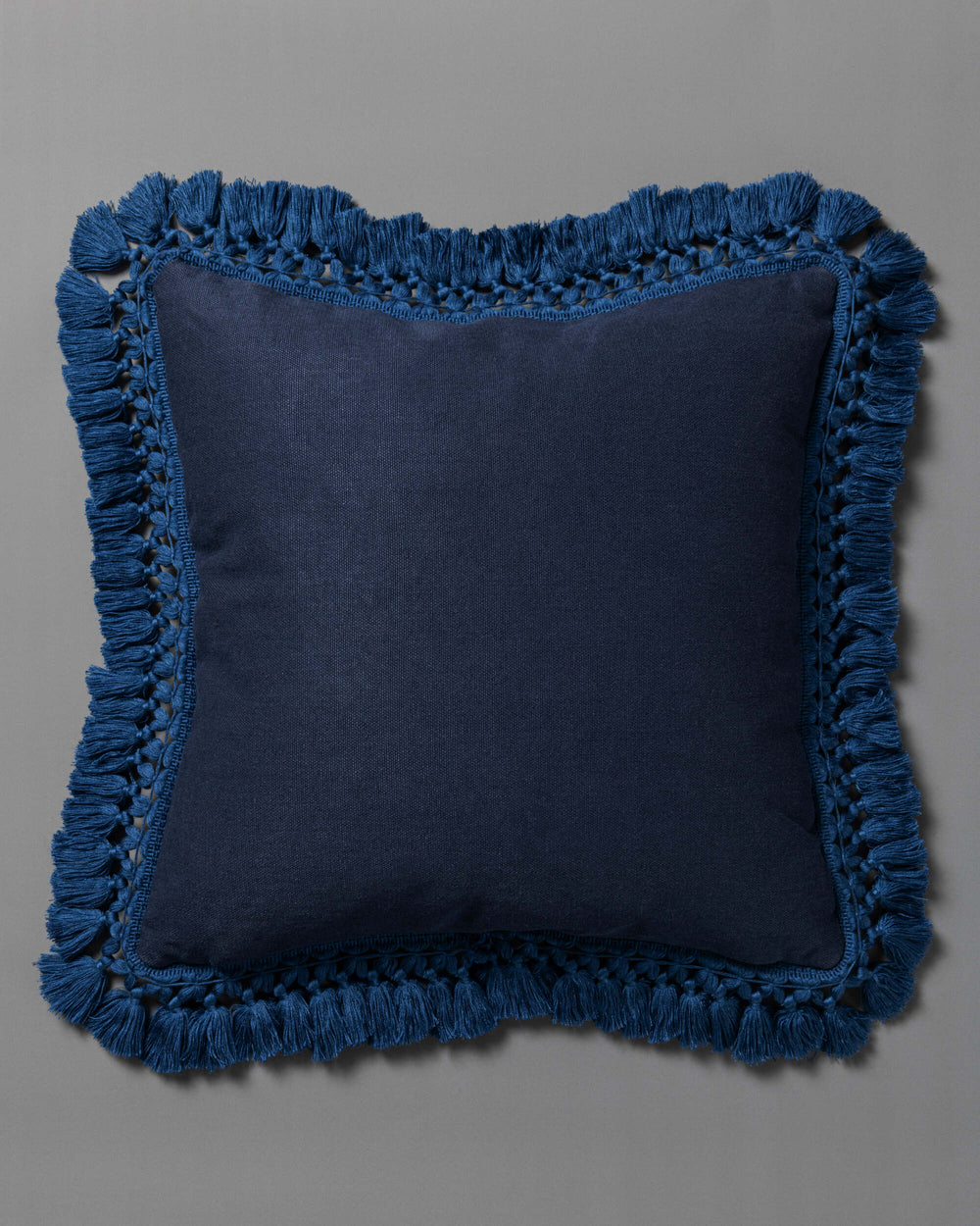 A Swallow's Horizon embroidered cushion pillow by Mind the Gap (LC40265), view 2