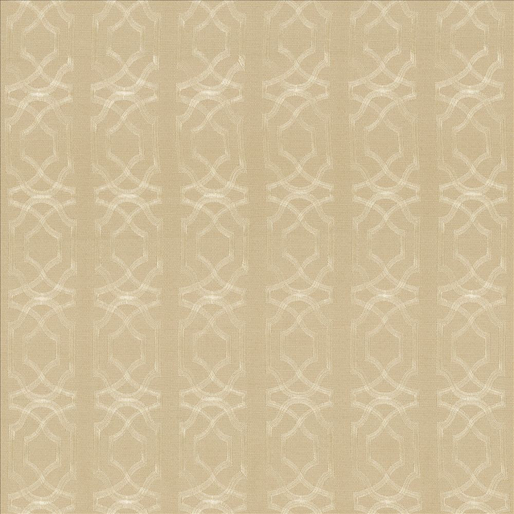 Abacot Pewter by Kasmir Designer Fabric 5066 100% Polyester Embroidery 100% Polyester CHINA Not Tested Horizontal: 3 4/8 inches and Vertical: 3 6/8 inches 55 - 58 - Swanky Fabrics -