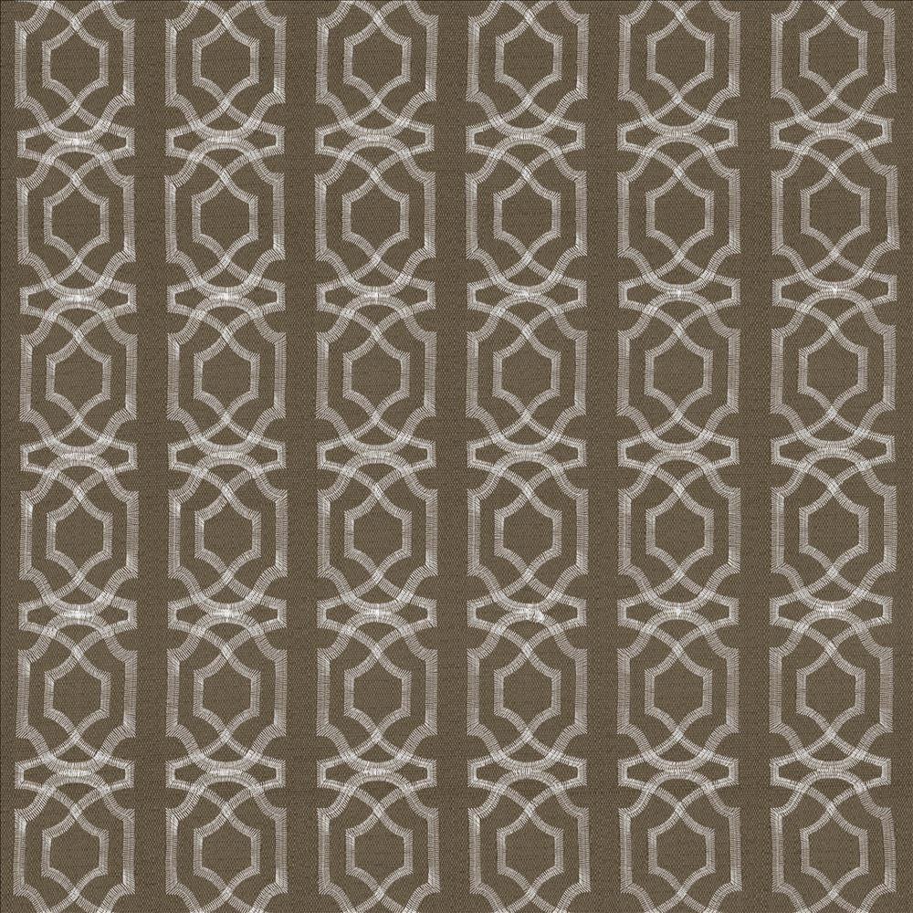 Abacot Taupe by Kasmir Designer Fabric See sample 100% Polyester
Embroidery
100% Polyester
 CHINA Not Tested </p><p>Repeat: Horizontal: 3 4/8 inches and Vertical: 3 6/8 inches 55 - Swanky Fabrics -