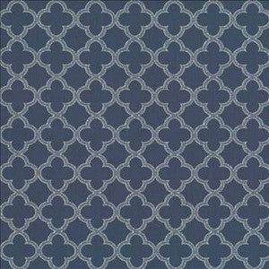 Kasmir Fabric Abberley Trellis Cadet