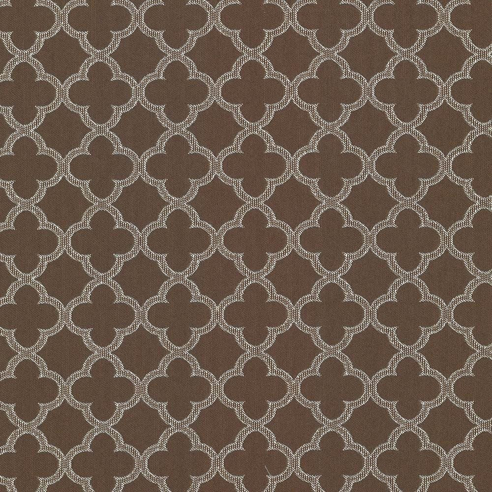 Abberley Trellis Chocolate by Kasmir Designer Fabric 1438 67% Rayon 33% Polyester CHINA 18,000 Wyzenbeek Double Rubs Horizontal: 1 4/8 inches and Vertical: 1 4/8 inches 54 - Swanky Fabrics -