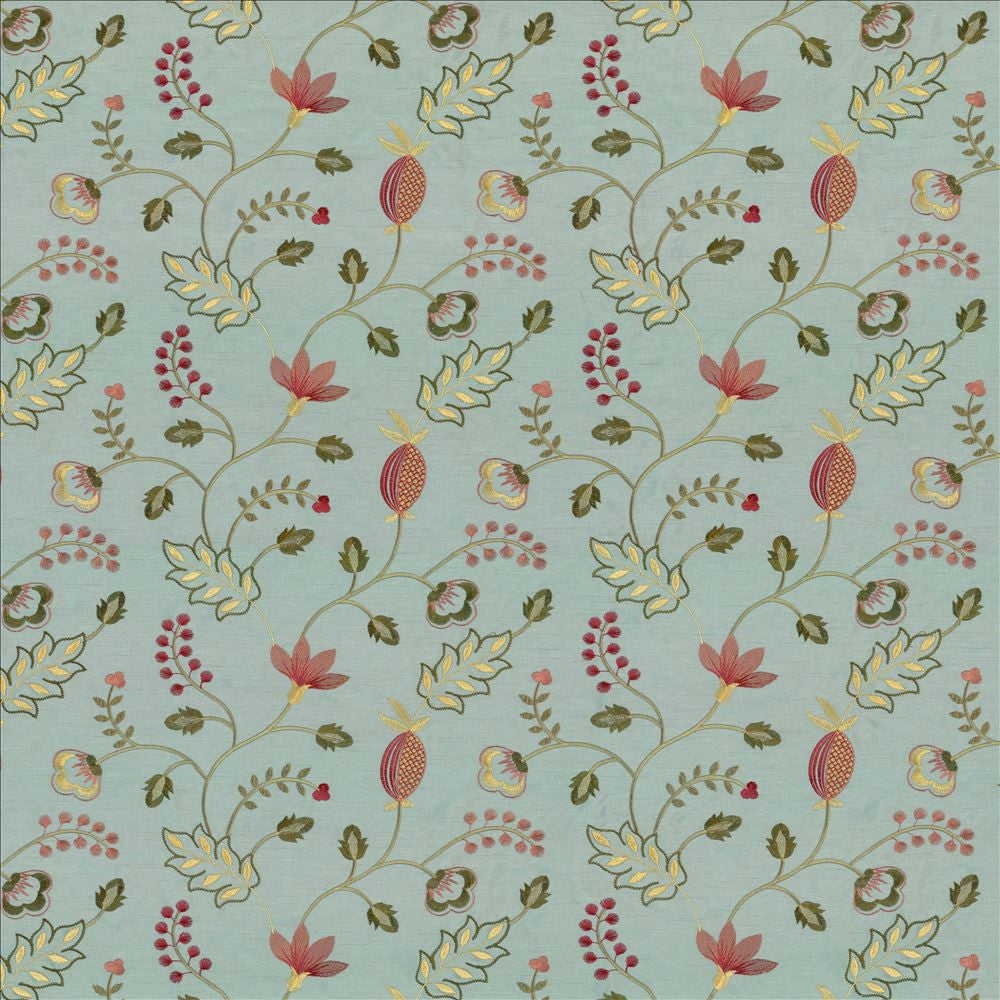 Abberville Azalea by Kasmir Designer Fabric 1443 100% Polyester
Embroidery
100% Polyester
 INDIA 30,000 Wyzenbeek Double Rubs </p><p>Repeat: Horizontal: 13 inches and Vertical: 9 4/8 inches 52 - 55 - Swanky Fabrics -