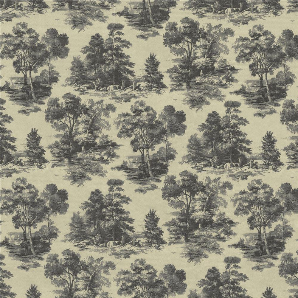 Abington Garden Slate  by Kasmir Designer Fabric 5118 100% Polyester
 USA 21,000 Wyzenbeek Double Rubs Horizontal: 27 inches and Vertical: 18 inches 54  - Swanky Fabrics -