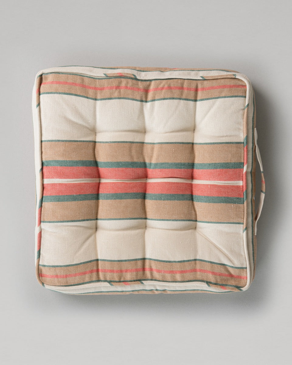 Herina Stripe linen Chair pillow by Mind the Gap (AC00023), front
