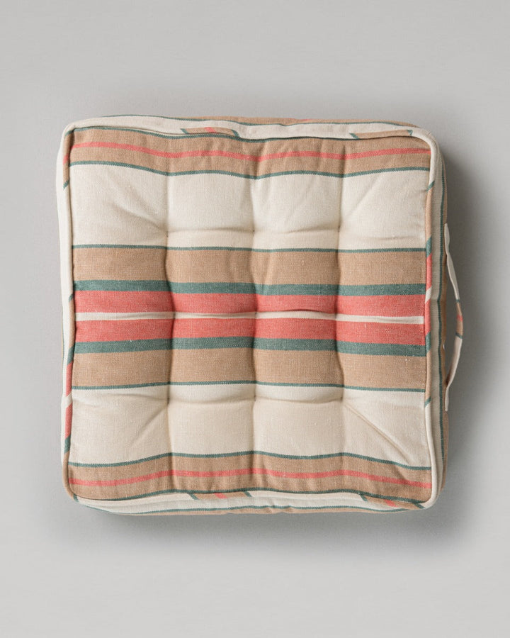 Herina Stripe linen Chair pillow by Mind the Gap (AC00023), front