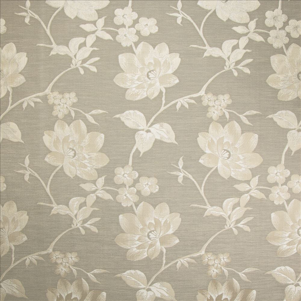 Addie Grey by Kasmir Designer Fabric 1462 67% Polyester
33% Cotton
 INDIA 25,000 Wyzenbeek Double Rubs </p><p>Repeat: Horizontal: 13 6/8 inches and Vertical: 14 4/8 inches 54 - Swanky Fabrics -