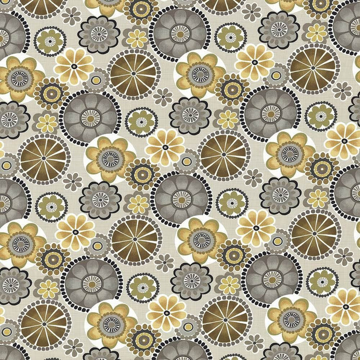 Adelaide Citrine by Kasmir Designer Fabric 1434 100% Cotton
 INDONESIA </p><p>Repeat: Horizontal: 27 inches and Vertical: 27 inches 54 - 55 - Swanky Fabrics -