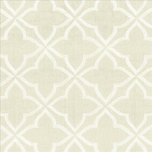 Kasmir Fabric Adornment White