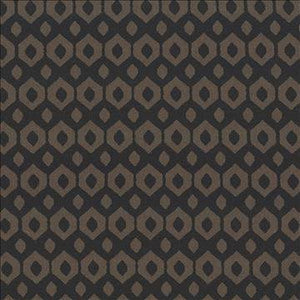 Kasmir Fabric Agador Black Walnut