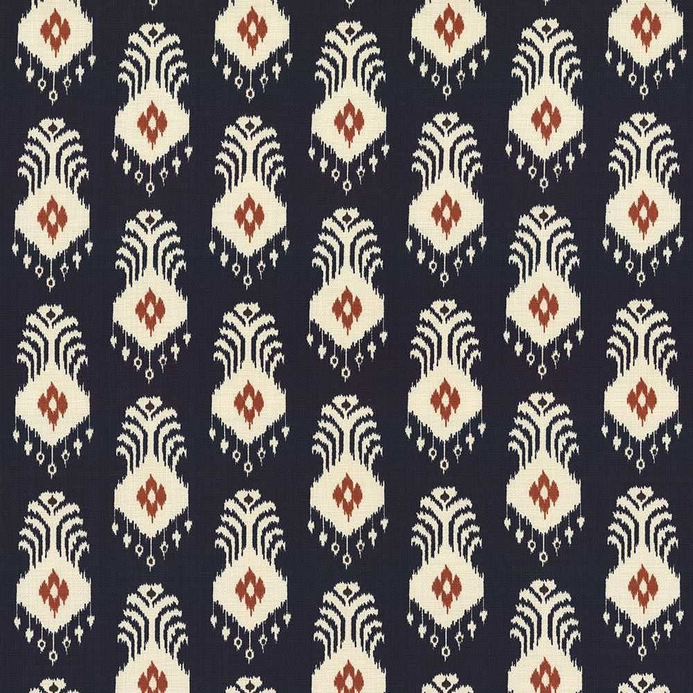 Agazzi Indigo by Kasmir Designer Fabric 1436 100% Cotton
 INDONESIA 15,000 Wyzenbeek Double Rubs </p><p>Repeat: Horizontal: 9 inches and Vertical: 9 inches 54 - Swanky Fabrics -