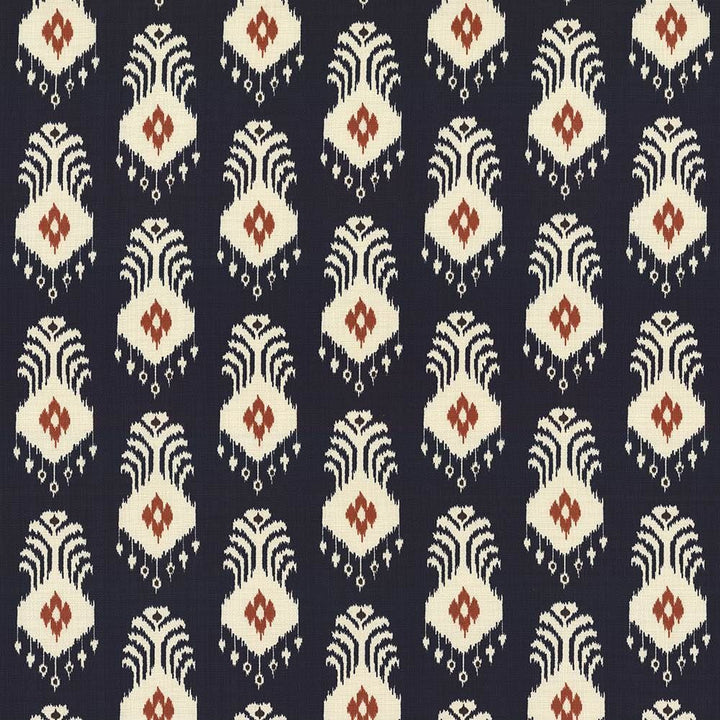 Agazzi Indigo by Kasmir Designer Fabric 1436 100% Cotton
 INDONESIA 15,000 Wyzenbeek Double Rubs </p><p>Repeat: Horizontal: 9 inches and Vertical: 9 inches 54 - Swanky Fabrics -