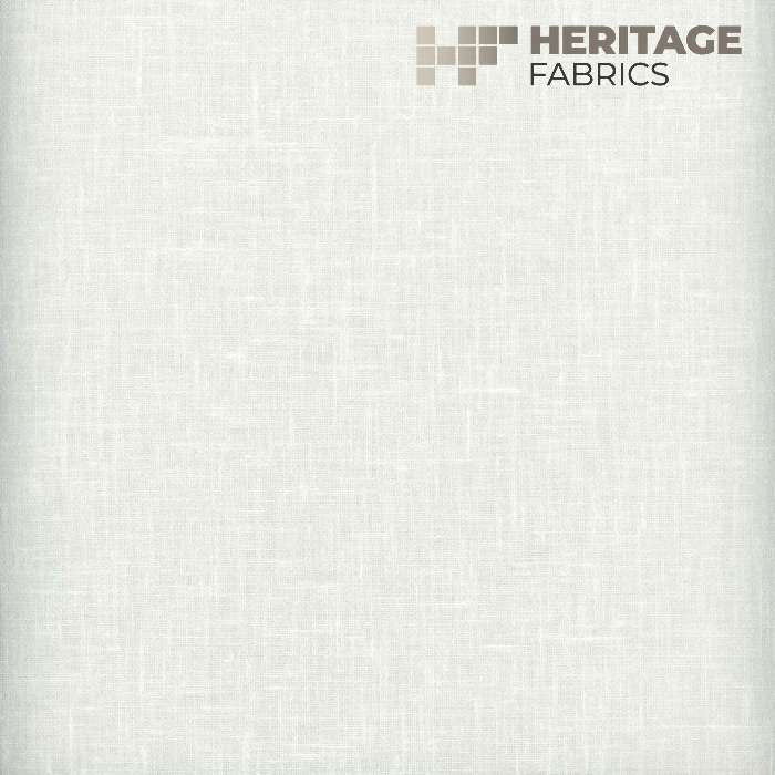Aiken White by Heritage Designer Fabric - 35% Polyester + 65% Cotton India Horizontal: N/A and Vertical: N/A 54" - Swanky Fabrics -