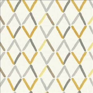 Kasmir Fabric Aldwych Trellis Canary