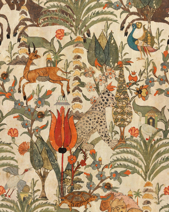 Algerian Tale Wallpaper by Mind the Gap Designer Wallpaper TALES OF MAGHREB Textured Matte Made in Europe Paste the wall 1 roll x 20.47 x 9.8 yards - Swanky Fabrics -