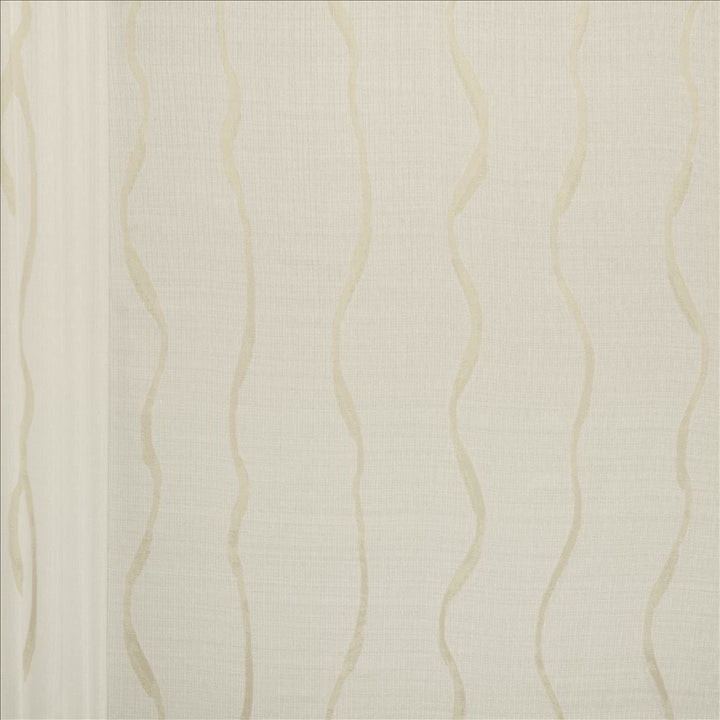 Alvena Natural  by Kasmir Designer Fabric 1465 100% Polyester
 TURKEY Not Tested Horizontal: 21 3/8 inches and Vertical: 15 inches 118  - Swanky Fabrics -