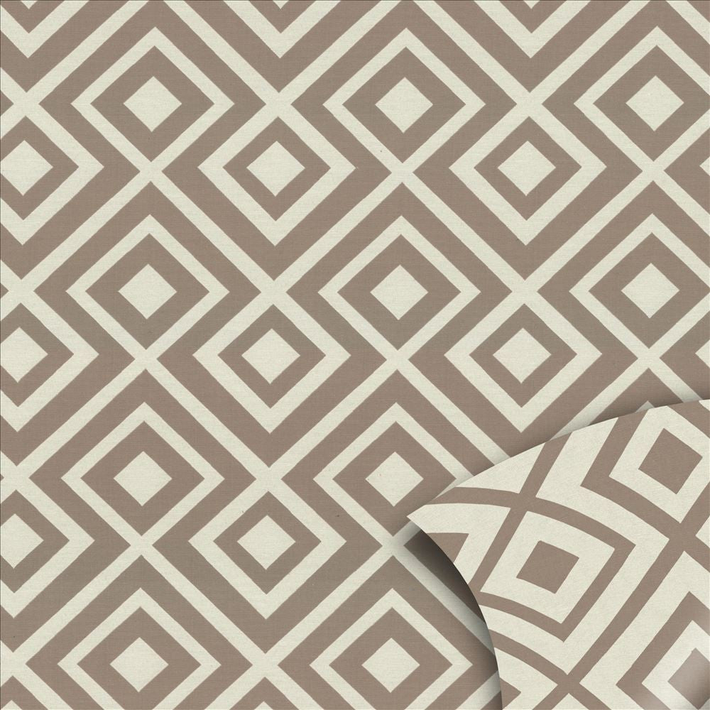 Amazing Truffle by Kasmir Designer Fabric 5083 85% Cotton 15% Polyester CHINA 53,000 Wyzenbeek Double Rubs Horizontal: 7 4/8 inches and Vertical: 5 2/8 inches 57 - Swanky Fabrics -