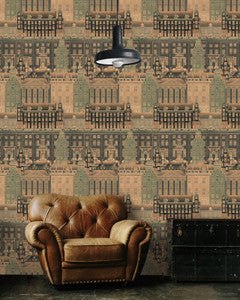 Mind the Gap Wallpaper Mind The Gap   AMSTERDAM Orange (WP20210)