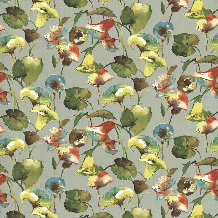 Ansley Park Celadon by Kasmir Designer Fabric 1436 100% Cotton
 INDONESIA </p><p>Repeat: Horizontal: 54 inches and Vertical: 27 inches 54 - 55 - Swanky Fabrics -