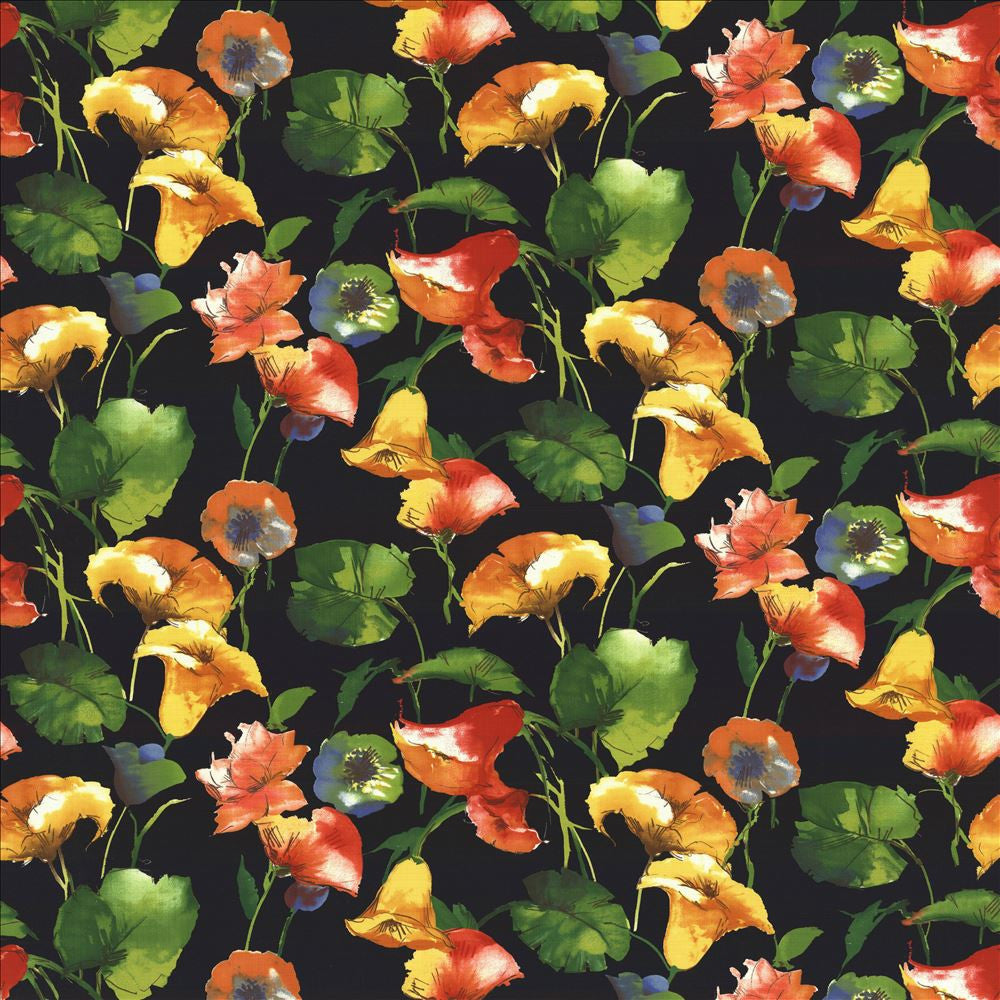 Ansley Park Raven by Kasmir Designer Fabric See sample 100% Cotton
 INDONESIA 15,000 Wyzenbeek Double Rubs </p><p>Repeat: Horizontal: 54 inches and Vertical: 27 inches 54 - Swanky Fabrics -