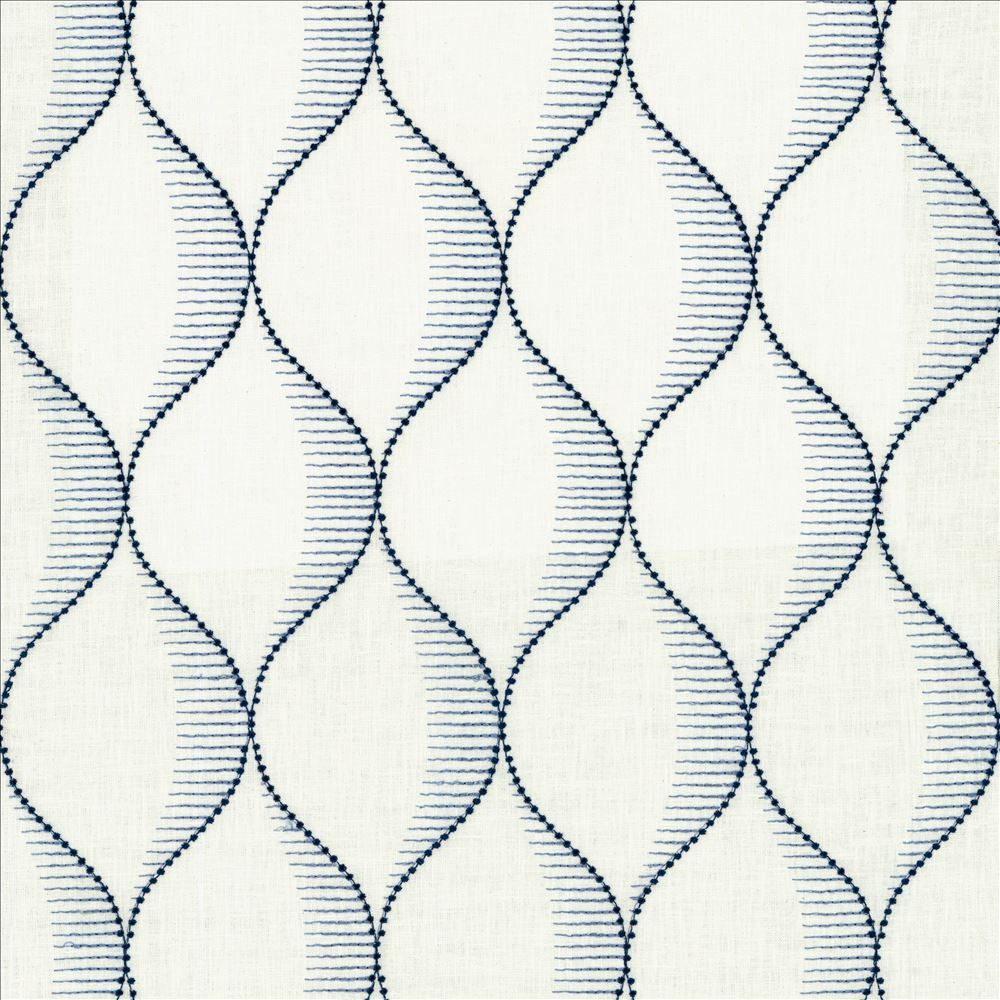 Anticipate Navy by Kasmir Designer Fabric See sample 55% Cotton
20% Polyester
20% Rayon
5% Linen
 INDIA 50,000 Wyzenbeek Double Rubs </p><p>Repeat: Horizontal: 4 2/8 inches and Vertical: 7 6/8 inches 54 - Swanky Fabrics -