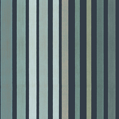 Cole & Son Wallpaper Carousel Stripe Frosty Green