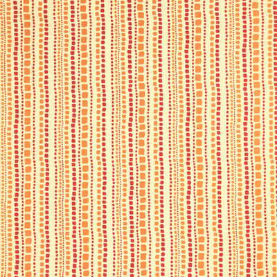 G P & J Baker Fabric Candy Stripe Fuchsia/Amber