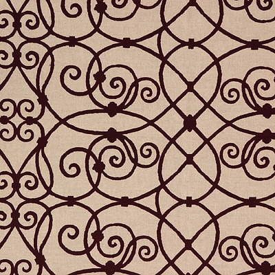 Mulberry Fabric Filigree Wine