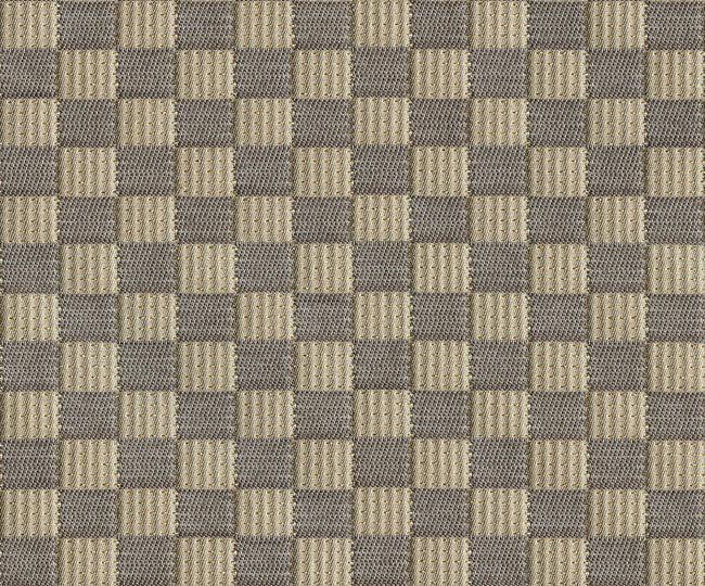 Groundworks Fabric Lurex Check Taupe