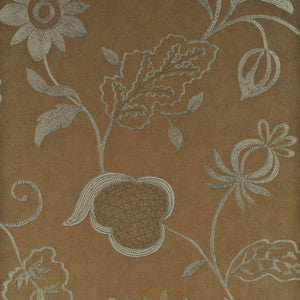 Threads Wallpaper Botanica Antique Gold