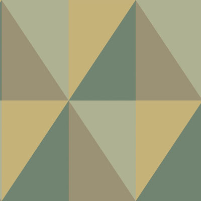 Cole & Son Wallpaper Apex Grand Green