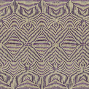 Lee Jofa Modern Fabric Julia Emb Flax/Mauve