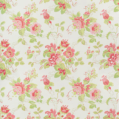 Lee Jofa Wallpaper Parnham Pink/Lime