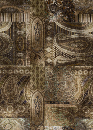 Mulberry Fabric Lomond Velvet Sage