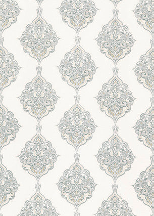 G P & J Baker Fabric Montacute Soft Blue