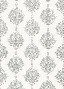 G P & J Baker Fabric Montacute Soft Blue